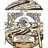 DONUT SERIES - Coconut Cronut with Dark Chocolate & Almond Glaze label
