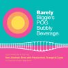 Barely Biggie’s POG Bubbly Beverage label