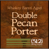 (512) Whiskey Barrel Aged Double Pecan Porter label