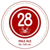 28 Pale Ale label