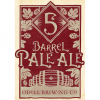 5 Barrel Pale Ale label