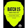Batch 15 IPA label