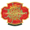 Bourbon Barrel Aged 7 Swans-A-Swimming label