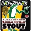 B.O.R.I.S. The Crusher Oatmeal-Imperial Stout by Hoppin' Frog Brewery