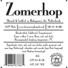 Zomerhop label