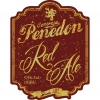 Red Ale label
