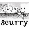 Scurry label