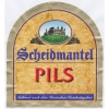 Scheidmantel Pils label