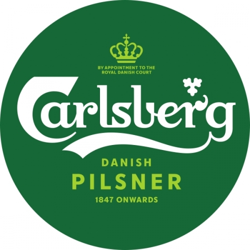 CARLSBERG; DANISH PILSNER;  beermat; unused 