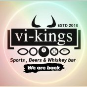 Vi-Kings Sports, Beers and Whisky Bar logo