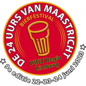 Bierfestival De 24 Uurs van Maastricht 2023 logo