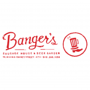 Banger's Sausage House & Beer Garden logo