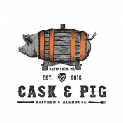 Cask & Pig Kitchen & Alehouse logo