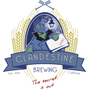 Clandestine Brewing Tap Room logo