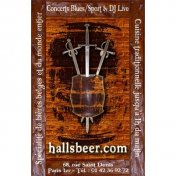 Hall's Beer Tavern logo